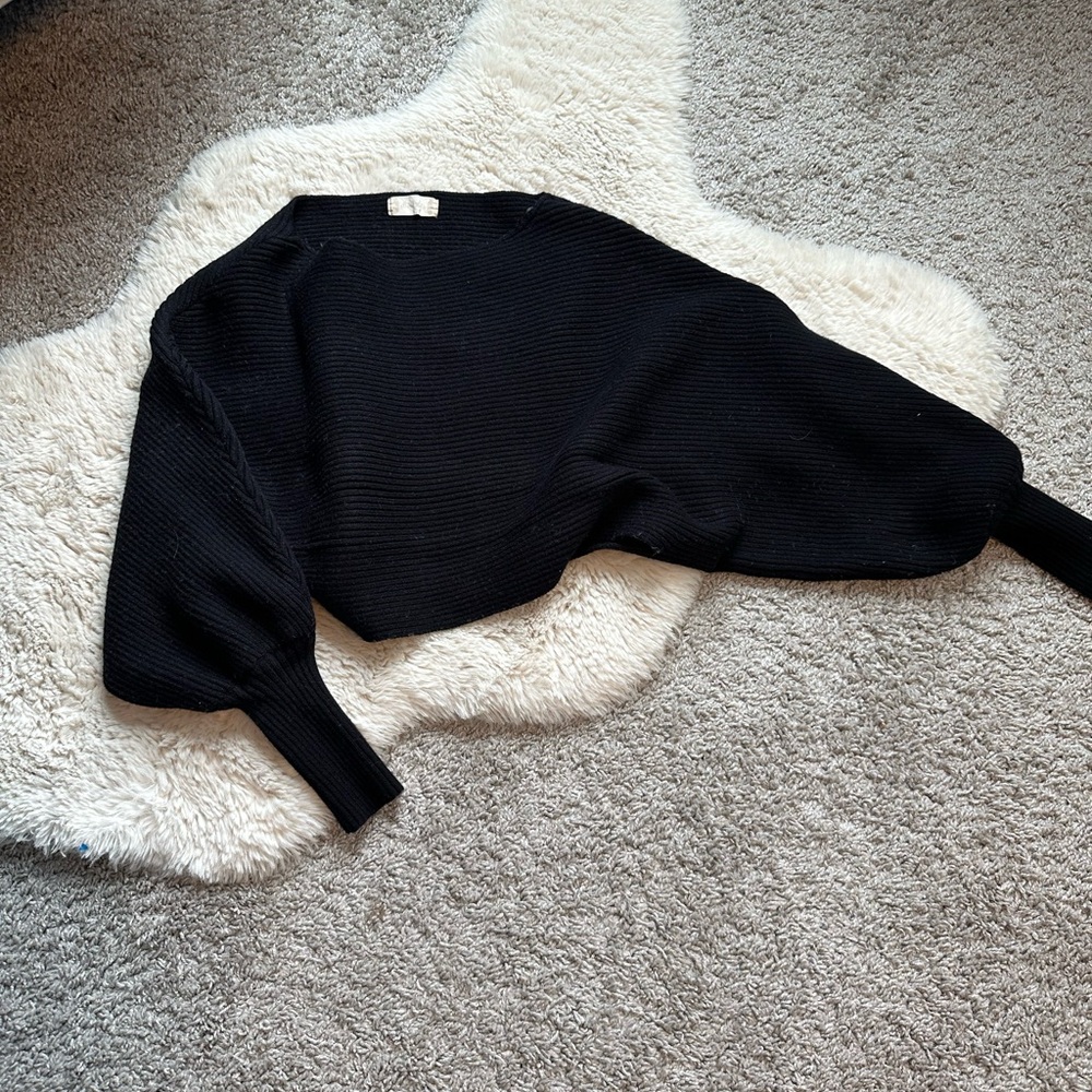 Altrd state crop sweater
